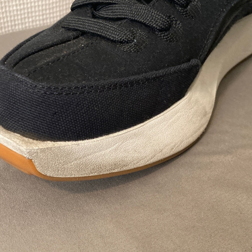 Allbirds Womens RISER Shoe Sneaker Natural Black 8 - Picture 4 of 7